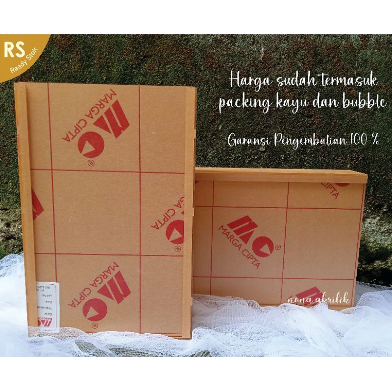 Frame Mahar Akrilik 20X30X5 PACKING KAYU/ Box Akrilik / Frame Akrilik / Frame Mahar / Frame Premium 