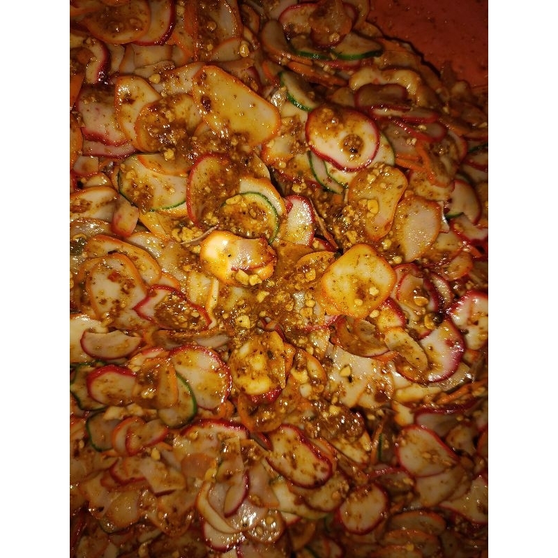 

kerupuk bawang bumbu kacang cikruh