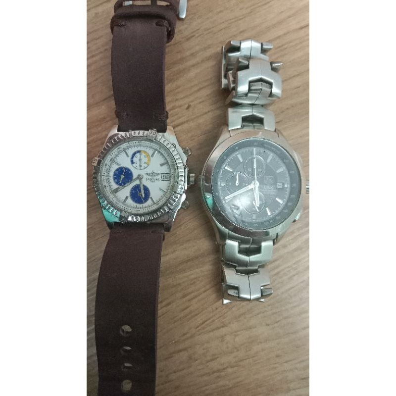 paket jam tag heuer link & avanger bekas