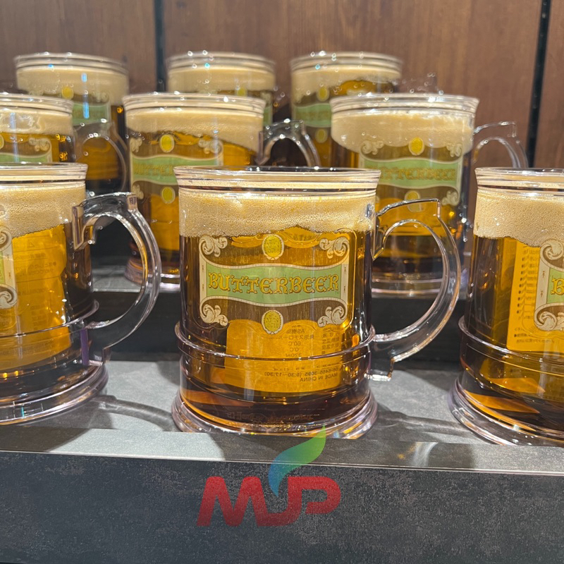 GELAS HARRY POTTER BUTTERBEER USJ JAPAN UNIVERSAL STUDIO JAPAN ORIGINAL