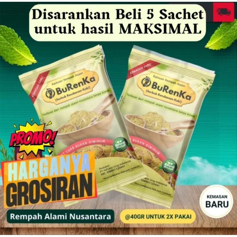 Burenka Serbuk rendam kaki