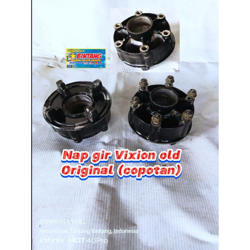 Nap gir Vixion old original copotan