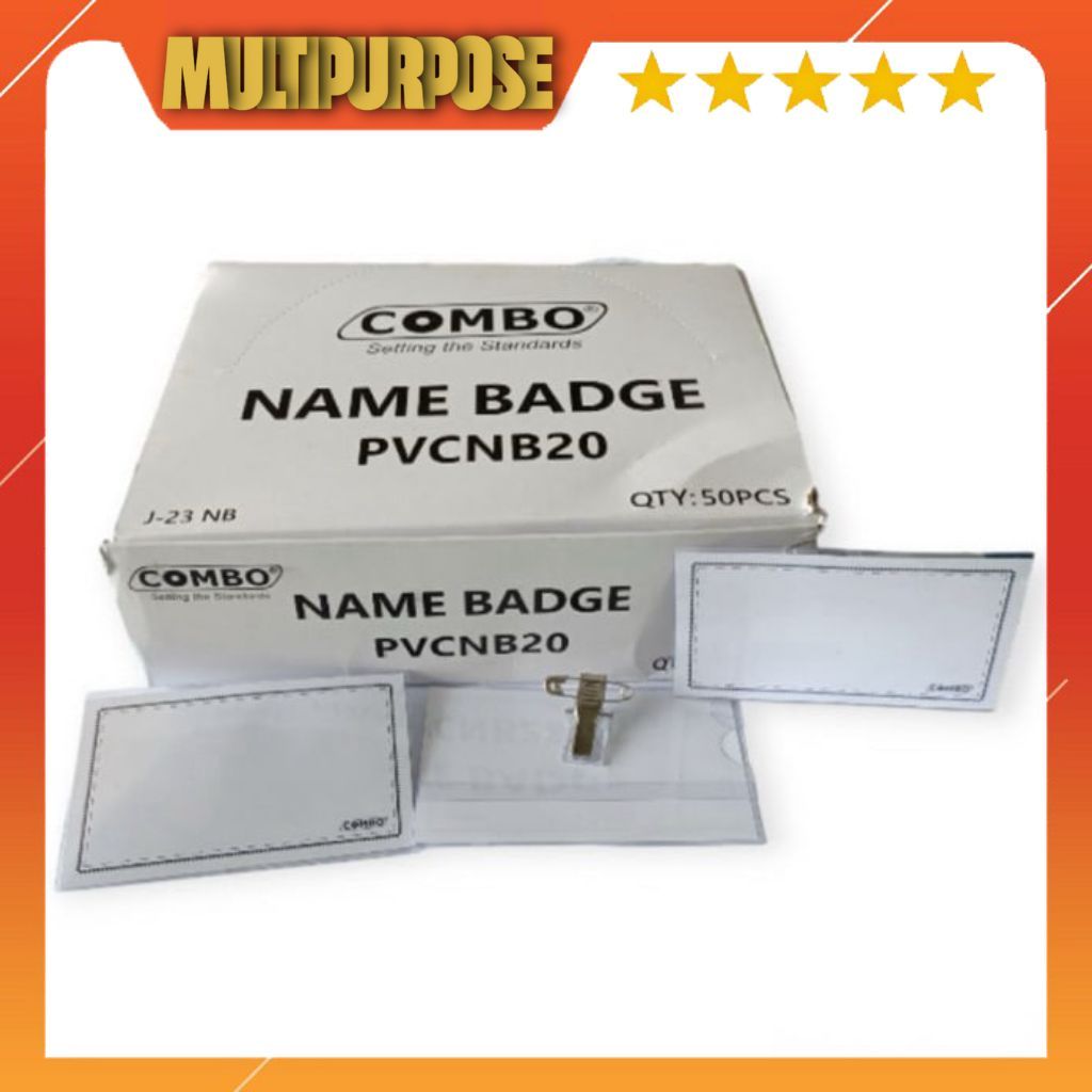 

NAME BADGE COMBO / NAME TAGE ID CARD JEPIT PENITI