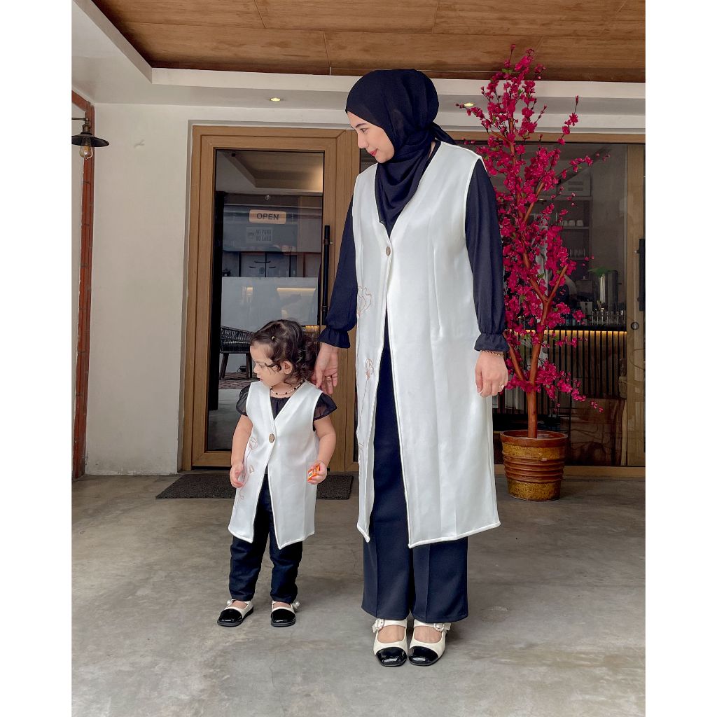 OUTER CARDIGAN MAHEEN OUTER PANJANG LONG OUTER VEST CARDIGAN  WANITA CARDIGAN PANJANG AZALIA