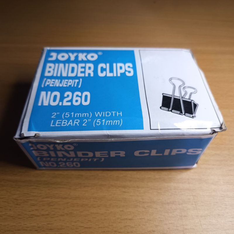 

Binder Clip No.260 2" (51mm)