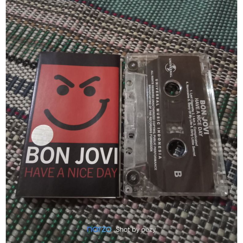 Kaset pita Bon Jovi - have a nice day