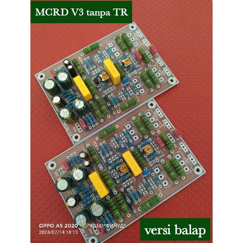 kit driver mcrd v3 low sub padet tinggal nambah transistor