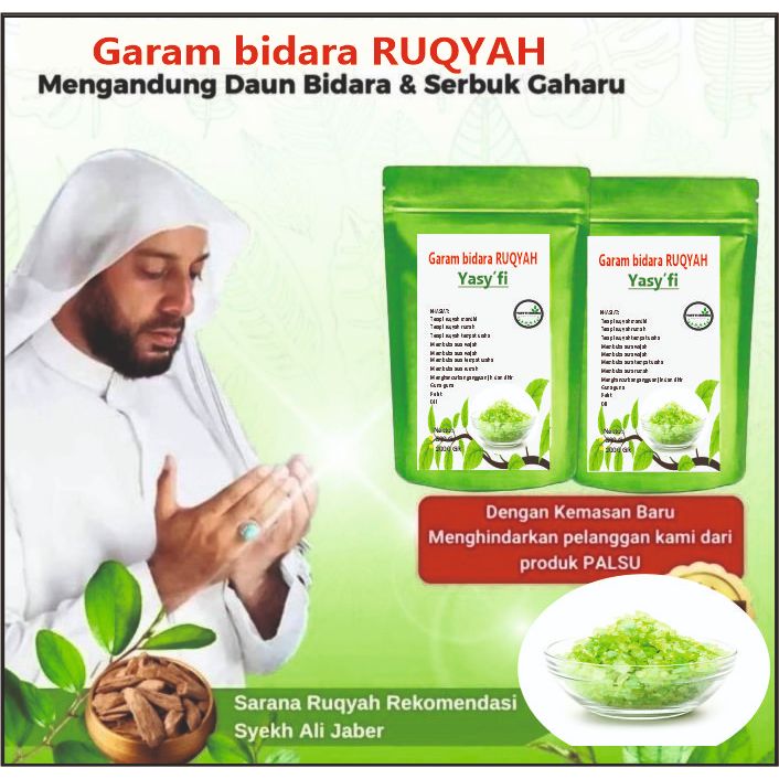 

Garam ruqyah plus bidara arab/sidr