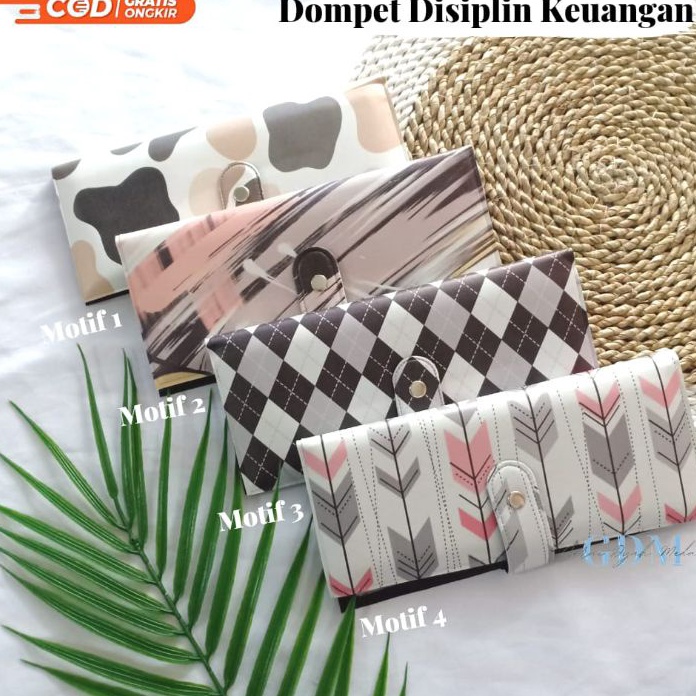 Beli Dompet Disiplin Keuangan Bulanan Abstrak
