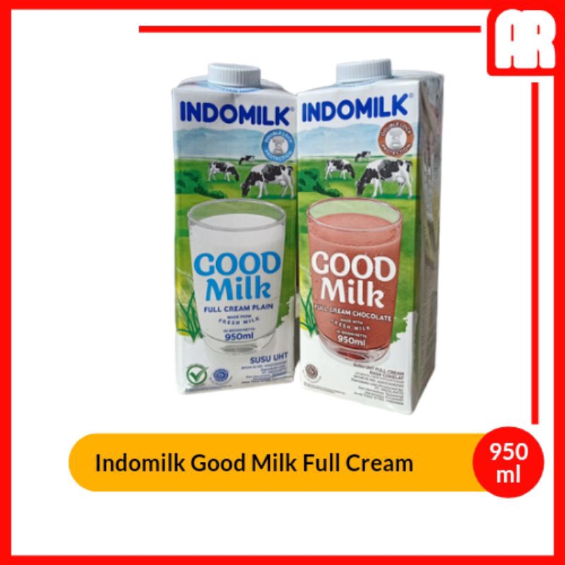 

Susu Indomilk Full Cream UHT 950ml | AR Ostore