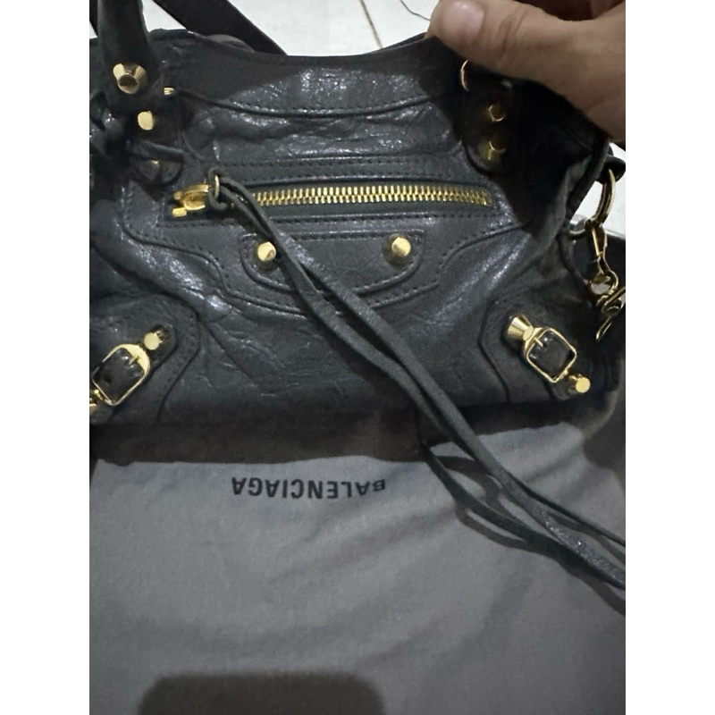 balenciaga mini city classic dark grey 2021 split pay req