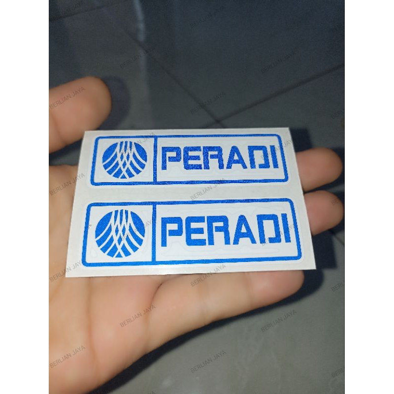 

Stiker Peradi Kecil Bisa Untuk Pelat Nomor (2 Pcs)