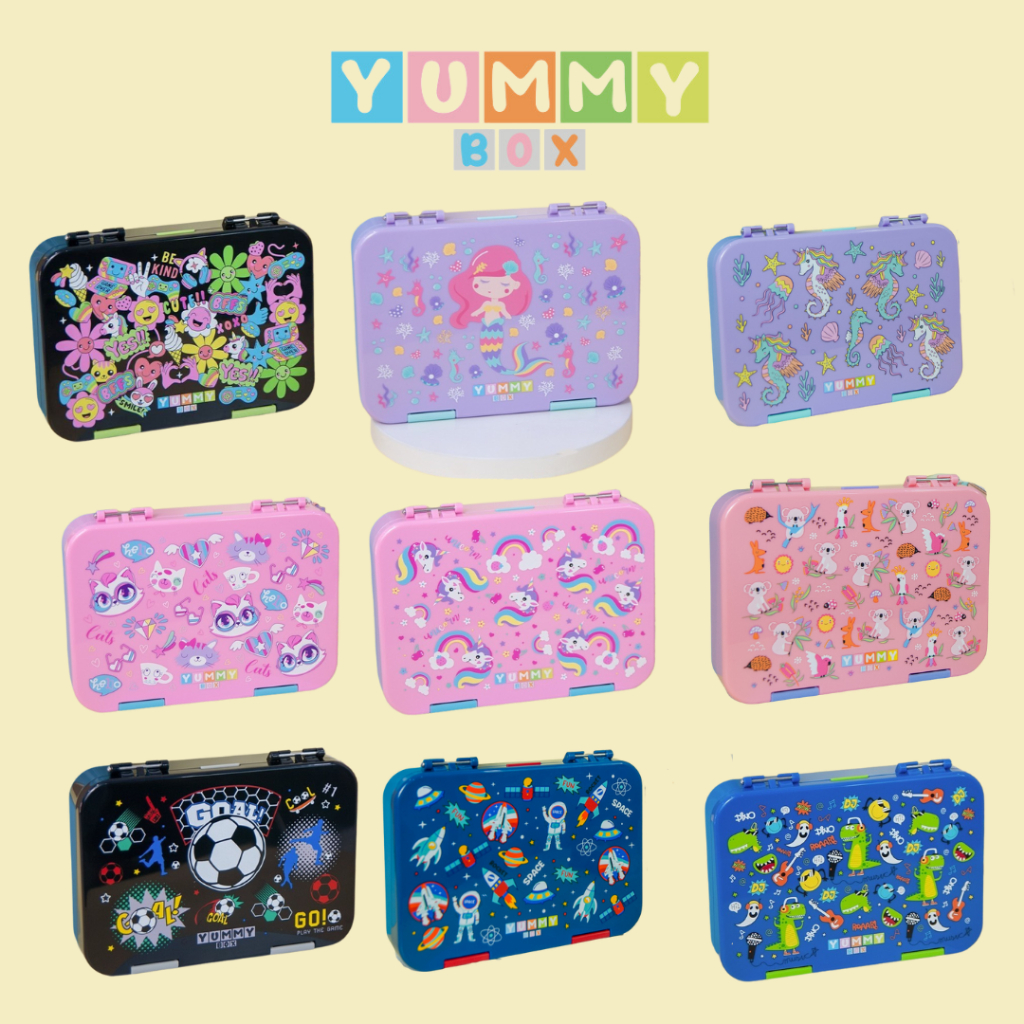 YUMMY BOX MEDIUM BENTO CHARACTERS 710ML 777599