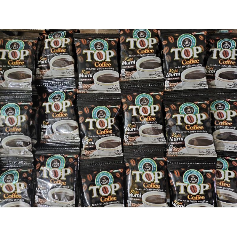

Top kopi murni 6,5gr x 10 kemasan hemat