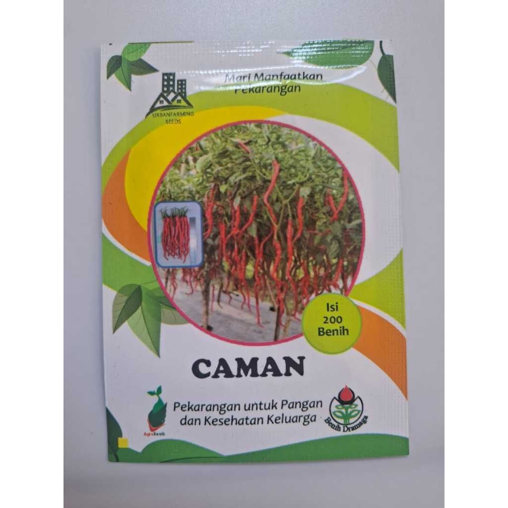 200 Butir Benih Cabe Keriting Caman IPB Exp 2026
