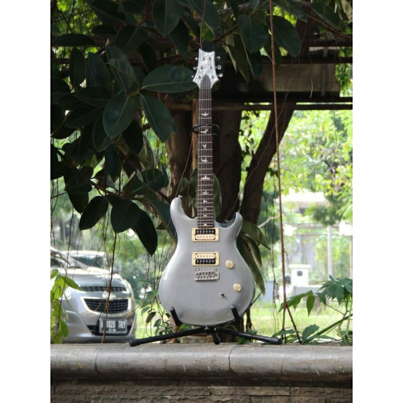 GITAR  LISTRIK/ELEKTRIK PRS SILVER METALIC