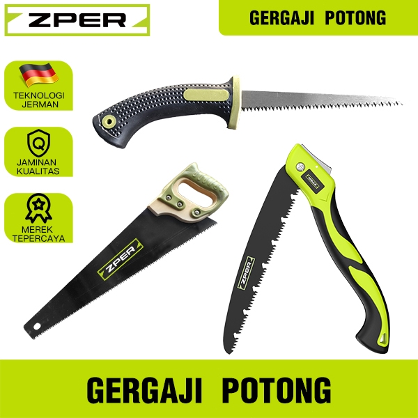 ZPER Gergaji Lipat gergaji saku Portabel Folding Wood Hand Saw ZP020 ZP021 ZP022