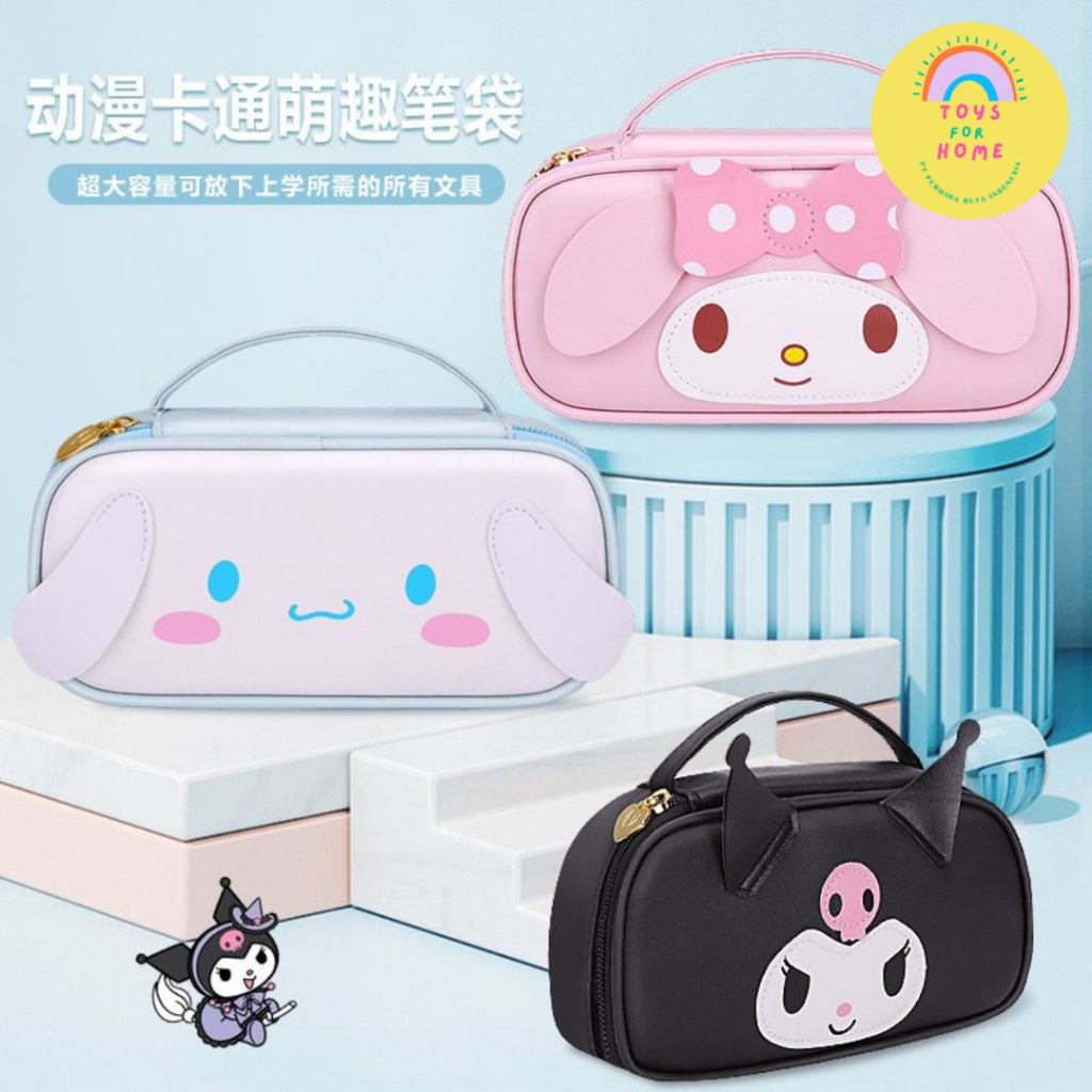 

Tempat pensil Tas Sanrio / Pencil Bag Motif Karakter Sanrio TOYSFORHOME