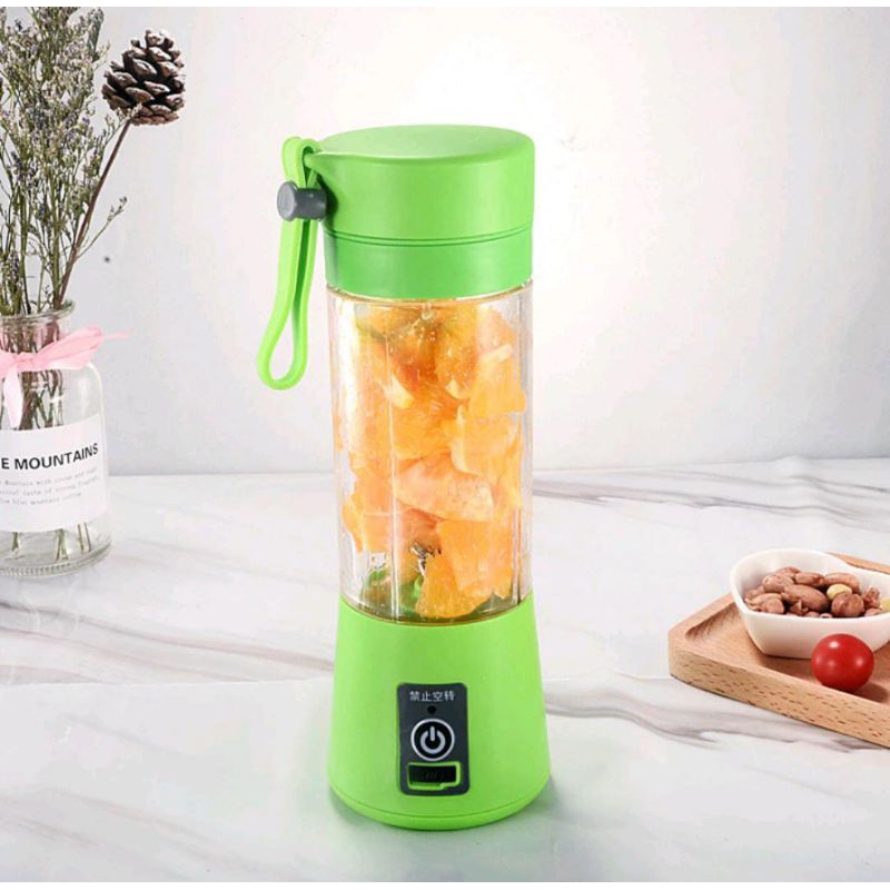 juicer portable warna hijau gyt new blender jus mini