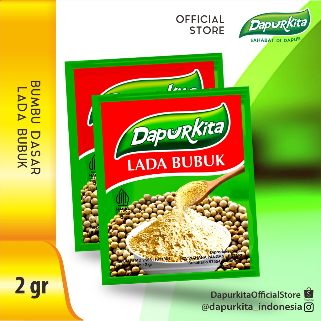 

LADA BUBUK DAPURKITA 1 Renteng @12 Sachet