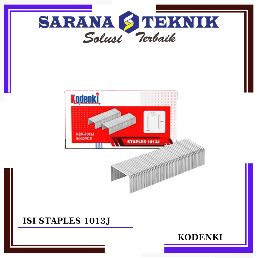 

Isi Staples Tembak U 13mm KODENKI 1013J