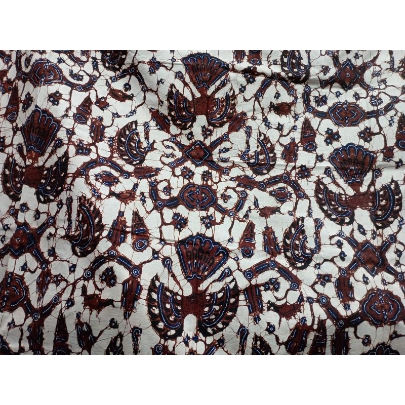 Kain jarik batik tulis sogan jogja motif klasik sido mukti