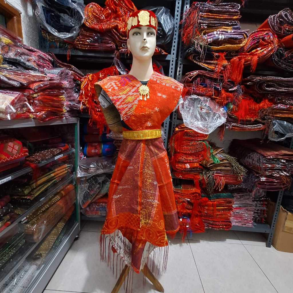 paket Baju adat batak paket 5 ulos etnic batak - ulos sadum