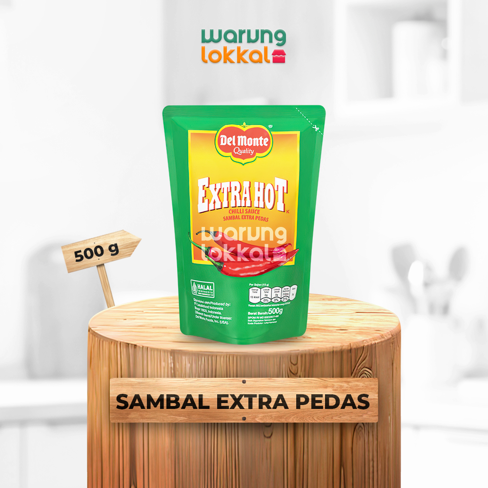 

Del Monte Extra Hot Chili Sauce 500g - Warung Lokkal