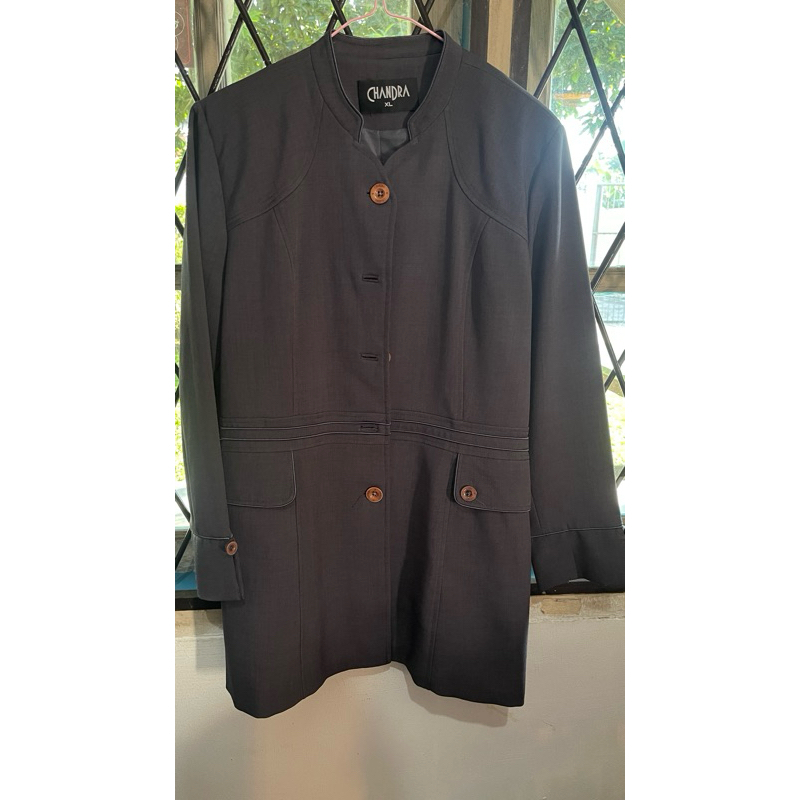 BLAZER KERJA WANITA MERK CHANDRA XL PRELOVED