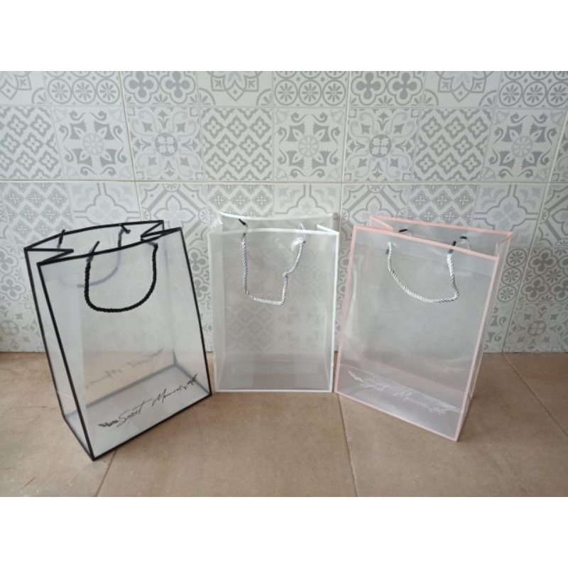 

Omiya Transparant Handbag - Transparan Bag Buket Bunga