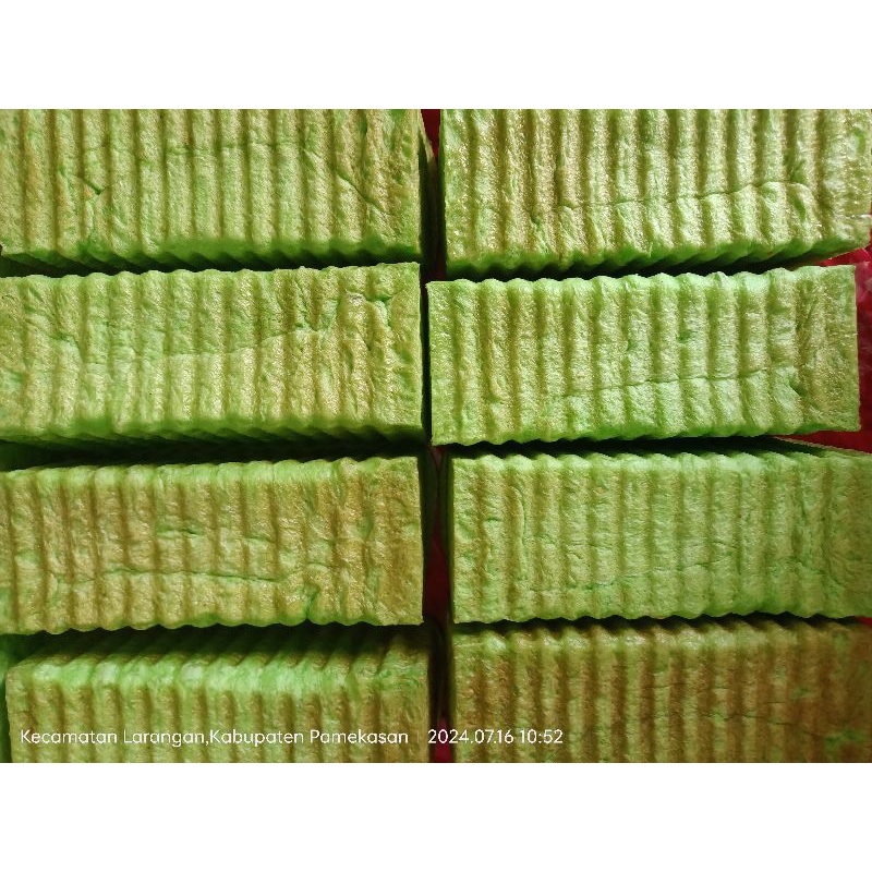 

ROTI BAKAR BANDUNG KASINO RASA PANDAN WANGI | DELICIOUS TASTE ( UKURAN 20X8X8 )