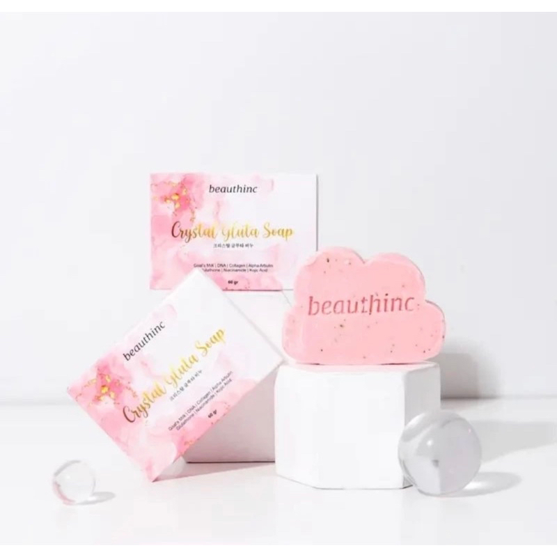 BEAUTHINC CRYSTAL GLUTA SOAP 60GR