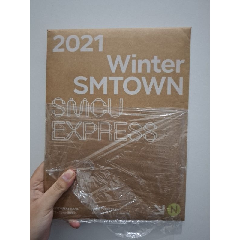 2021 Winter SMTOWN SMCU Express Album Unsealed with PC Poster
