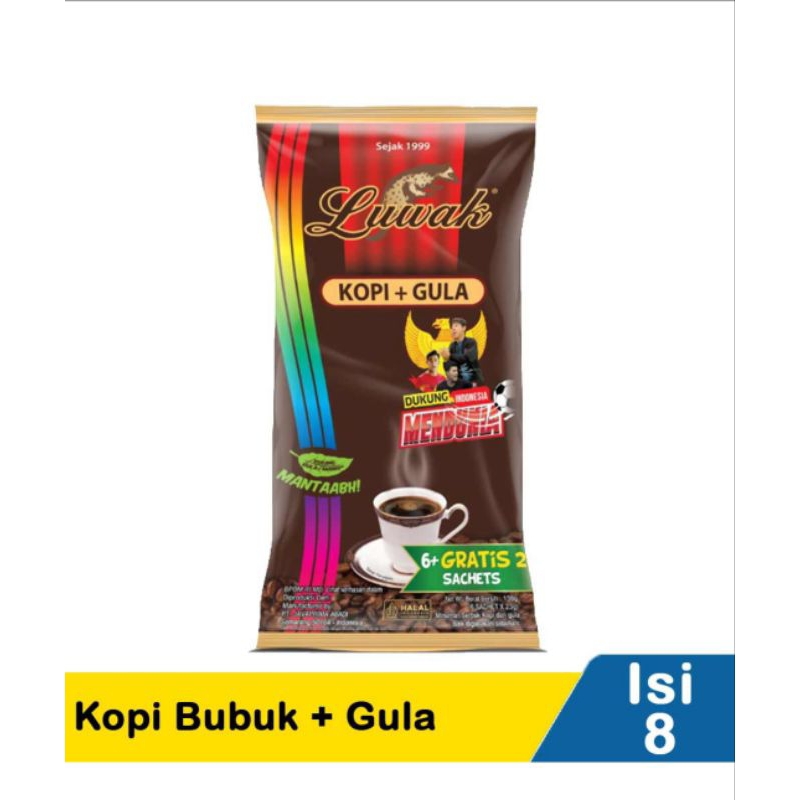 

Kopi luwak hitam isi 6 bonus 2 x 25 gr promo harga termurah