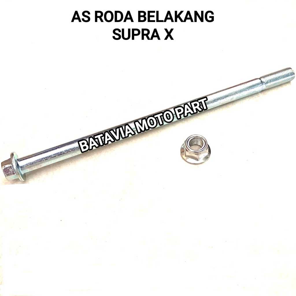 AS RODA BELAKANG MOTOR HONDA SUPRA X LAMA SUPRA X 100 REAR AXLE SHAFT SUPRA FIT LAMA OLD ENR