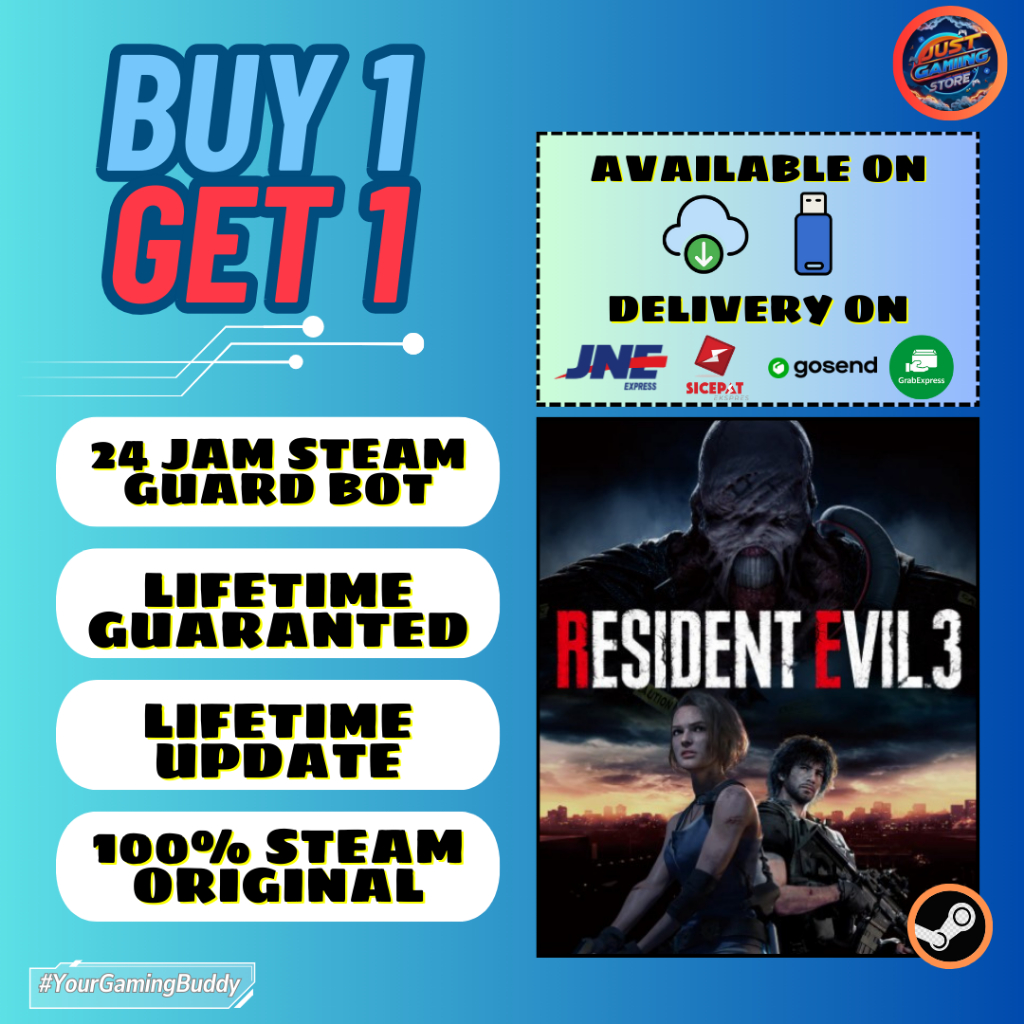 Resident Evil 3 Deluxe Edition + DLC + Bonus Game - PC Game Original