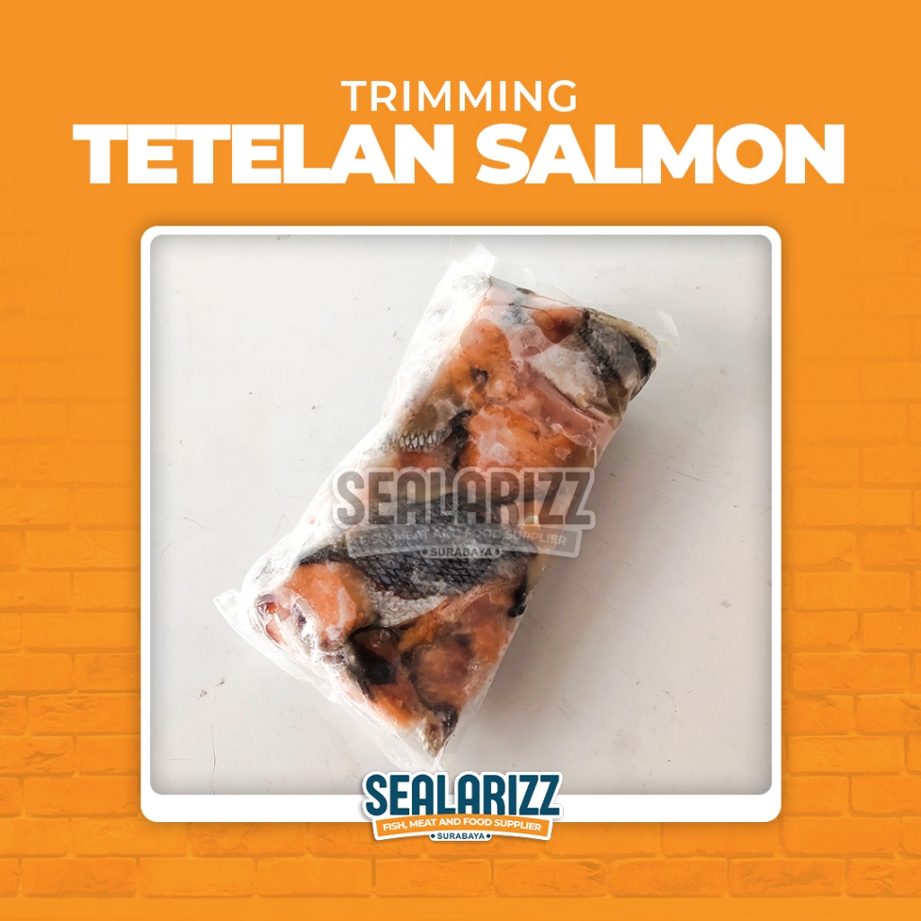 

Salmon Tetelan / Trimming Salmon 500 Gram / Ikan Salmon / Seafood / Jual ikan / Surabaya