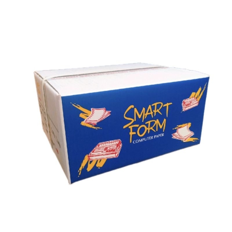

Kertas Continuous Form merk Smart 1 2 3 4 5 ply cacah PRS atau tidak cacah non PRS