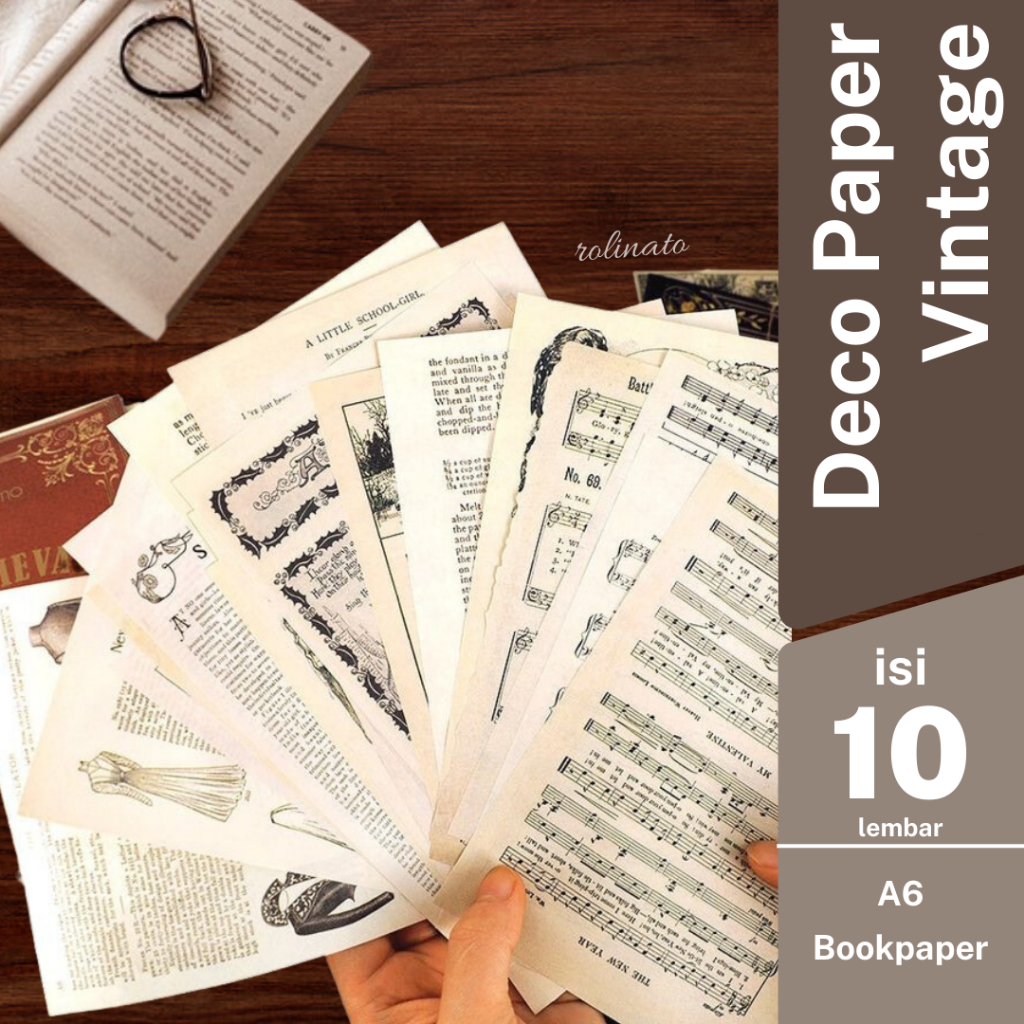 

Deco Paper Aesthetic Putih / Kertas Kliping Scrapbook