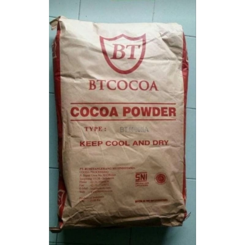 

bt cocoa powder 25kg / coklat bubuk bt cocoa