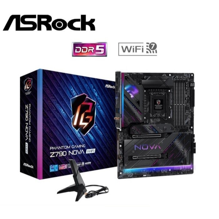 Motherboard ASRock Z790 Nova WiFi - Performa Tinggi untuk Gaming dan Overclocking
