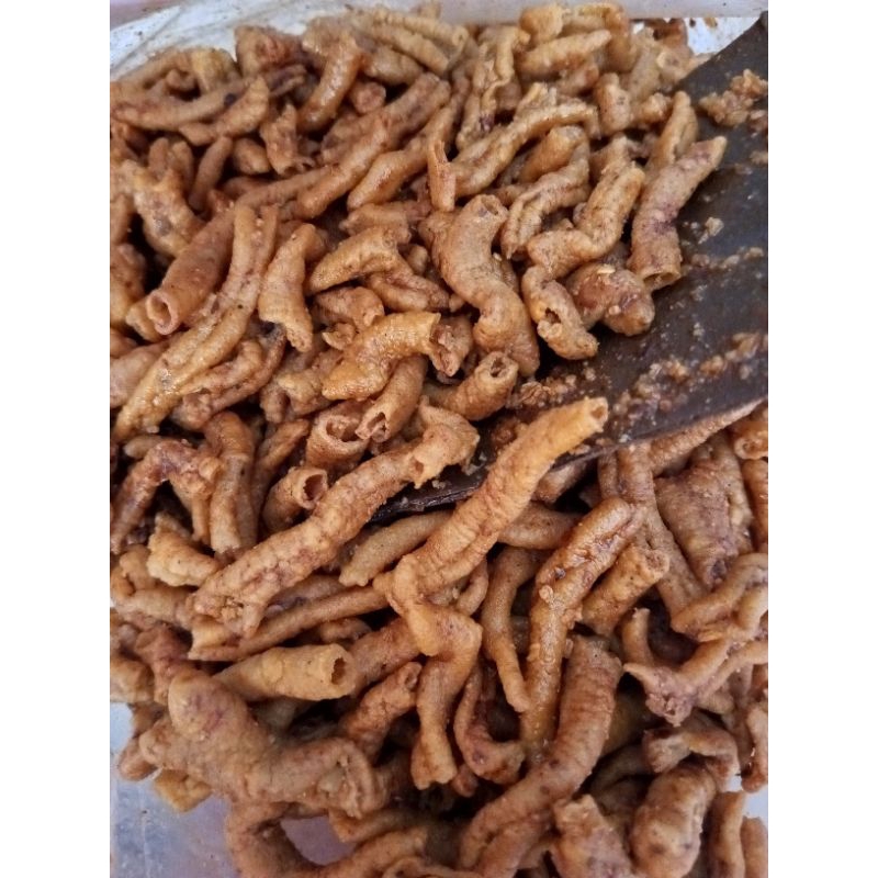 

KS - 1 Kg Kripik Usus Daun Jeruk / Kripik Usus Pedas / Kripik Usus Original / Snack Kiloan / Keripik Usus Kiloan