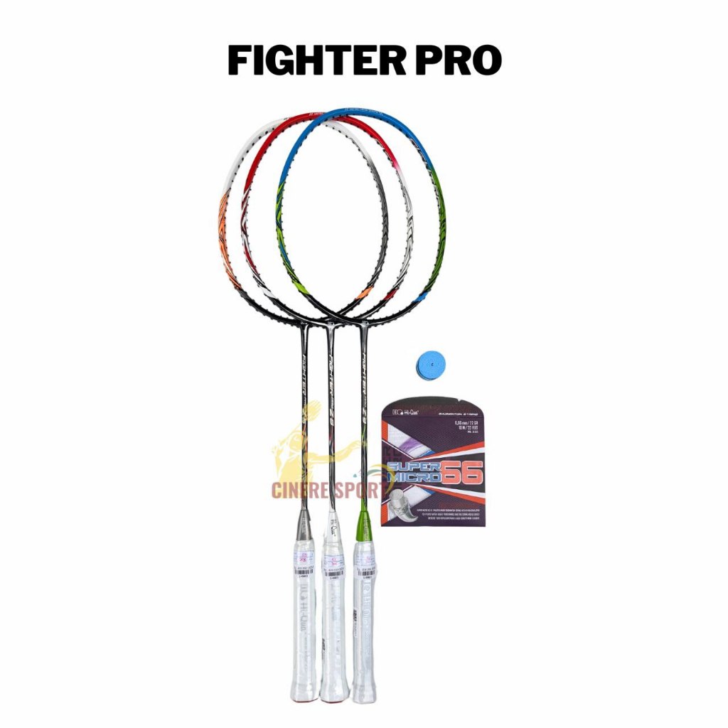 Raket Badminton HIQUA FIGHTER PRO Z 32lbs