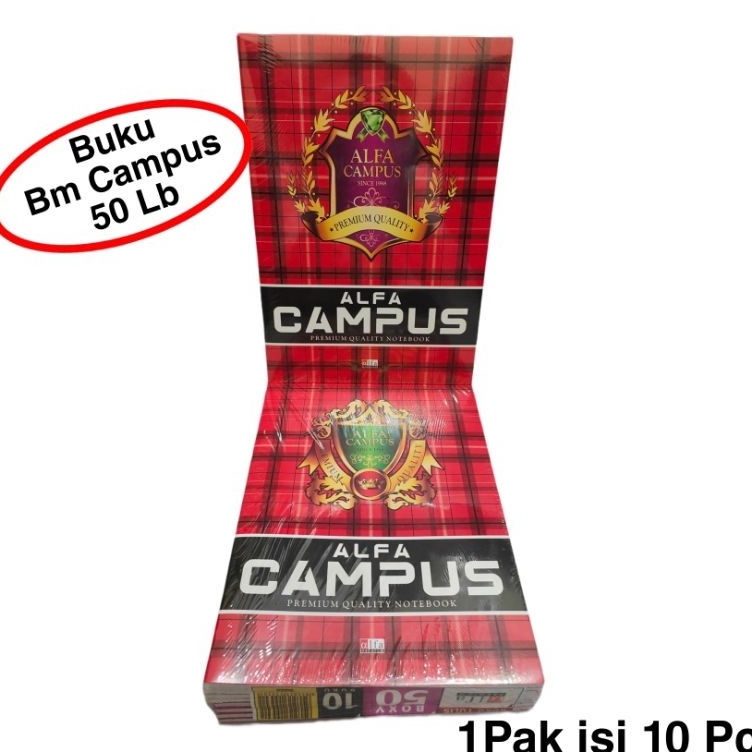 

BUKU TULIS BM CAMPUS BOXY 5 KODE Y5M3