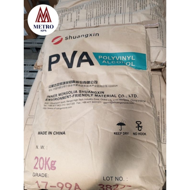 

Pva Polyvinyl Alcohol 1 KG