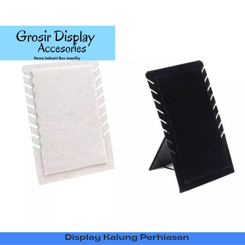 Display Rak Pajangan Kalung Emas accesories