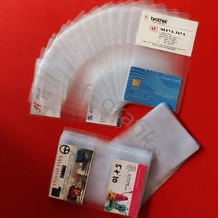 

Plastik Mika Isian Kartu Nama 2 Slot 1 Pack 1 Lembar KODE W5U5