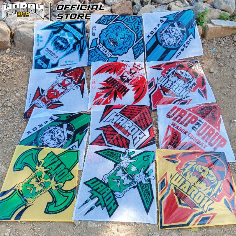 50Pcs Layangan Sukhoi Warok Super Lilitan Apus Manuver mantap untuk main jepret setiap hari