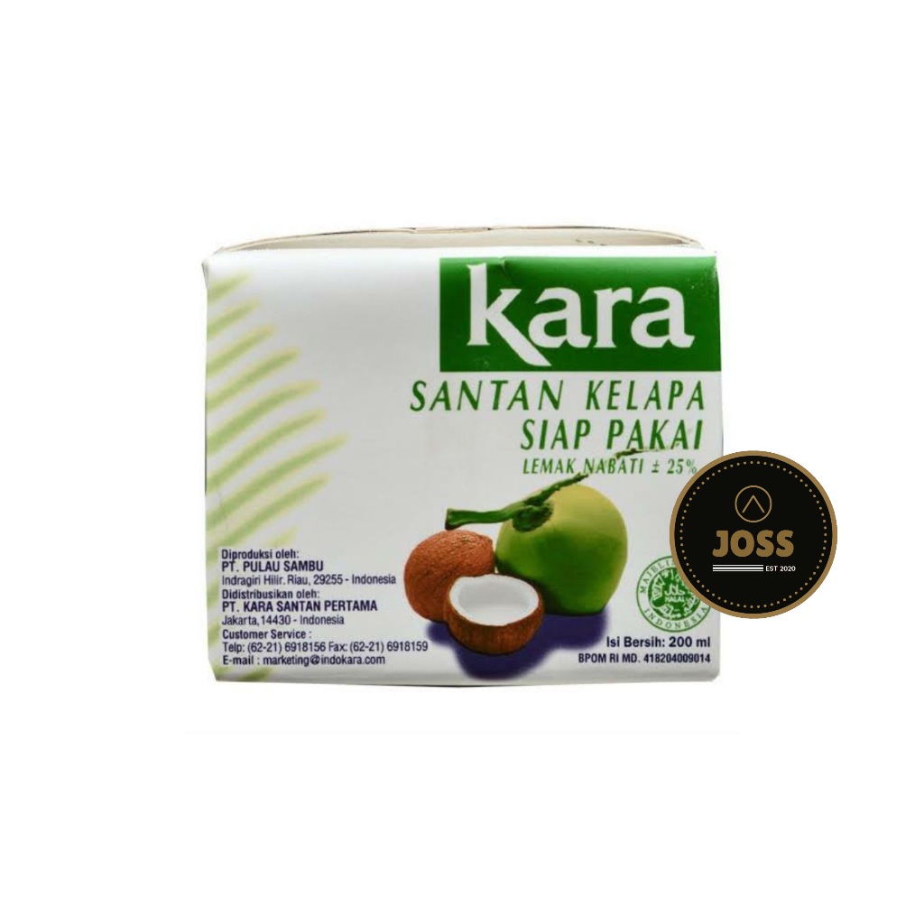 

[KHUSUS INSTAN] KARA Santan Kelapa 200ml