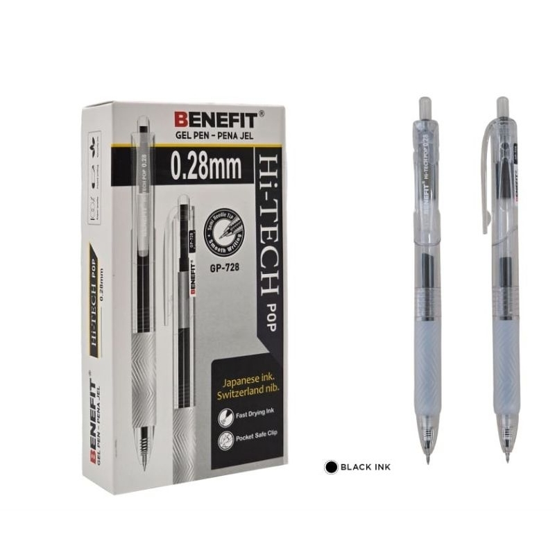 

Bolpen Hi-Tech Pop Cetet 0.28 isi 12 Pcs